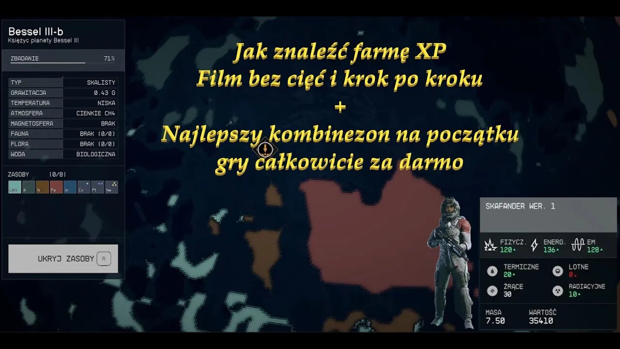 Starfield | Jak znaleźć farmę XP/bez cięć + Najlepszy kombinezon dla początkujących