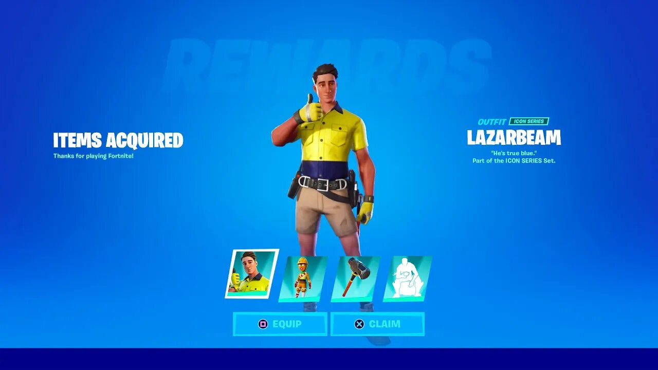 Unlocking *LAZARBEAM* SKIN in FORTNITE!