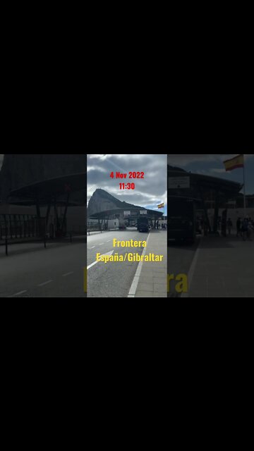 Frontera España/Gibraltar