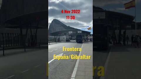 Frontera España/Gibraltar