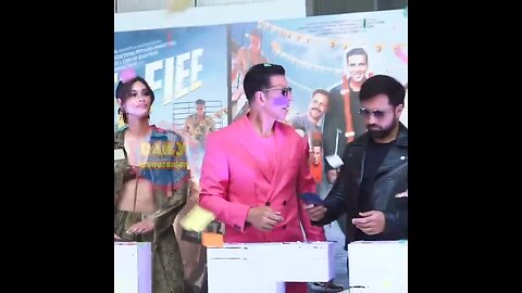 Trailer Launch Of Selfiee With Akshay Kumar, Emraan Hashmi,Nushrratt Bharuccha & Diana Penty