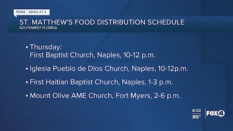 Southwest Florida food drives