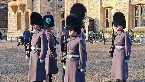 Inspection Tower of London Irish regiment #toweroflondon