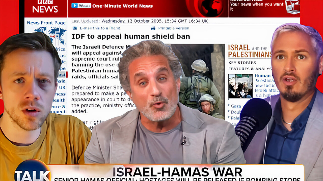 Human Shields | Bassem Youssef, Owen jones, Kyle Kulinski, Mohammad Marandi, #palestine