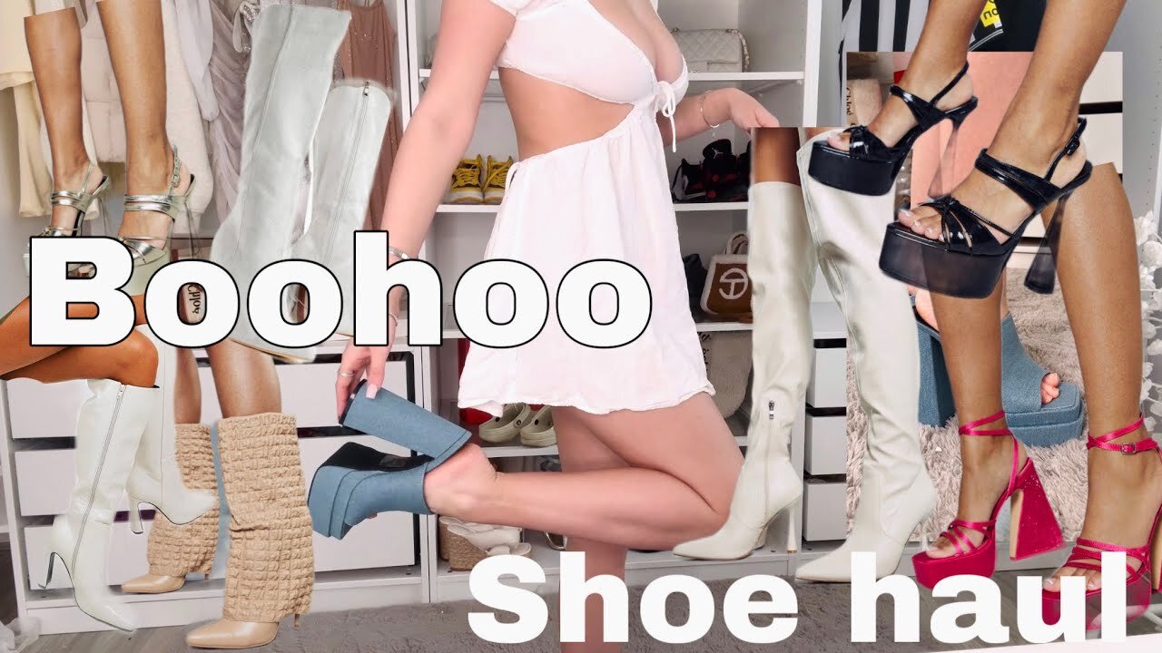 Boohoo / Miss pap shoe haul | styling shoes | outfits