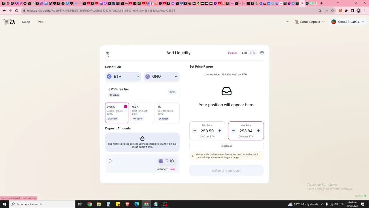 Scroll Airdrop Near. How To Swap On Scroll Sepolia Via Uniswap?