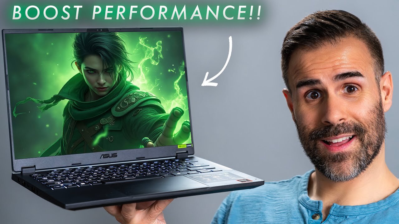 Boost Laptop Gaming Performance with 1 NVIDIA Setting!