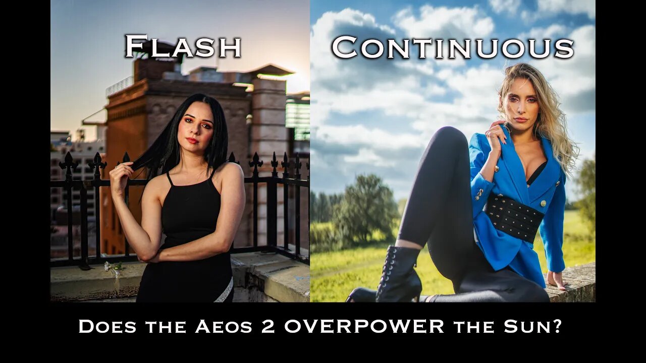 Does the Rotolight Aeos 2 REALLY OVERPOWER the Sun? Tested as continuous & off camera flash light