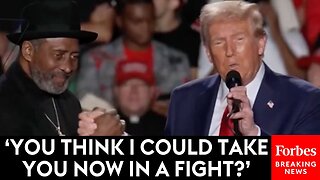 BREAKING NEWS: Boxing Legend Tommy ‘The Hitman’ Hearns Joins Trump On Stage At Detroit Rally