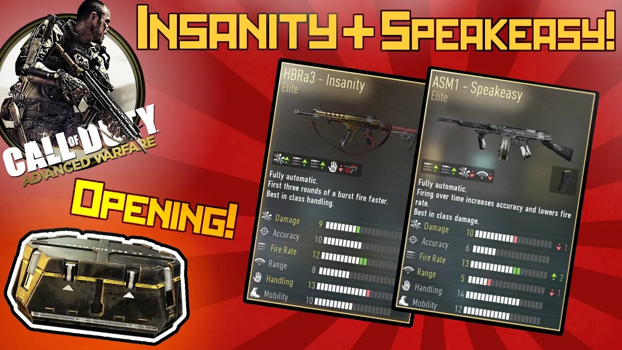 ASM1 'Speakeasy' + HBRa3 'Insanity' Supply Drop Opening!