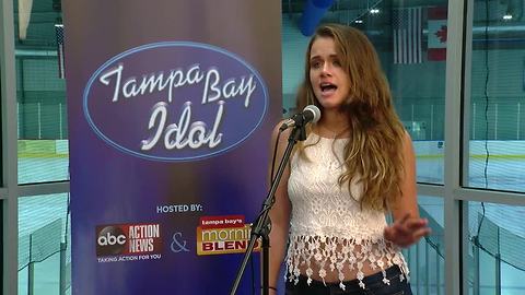 Victoria Tampa Bay Idol audition