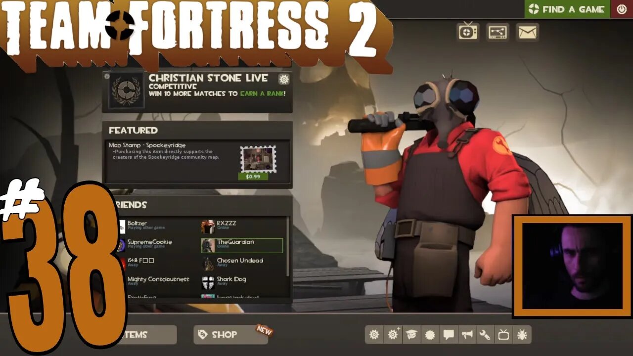 #38 Team Fortress 2 "Halloween" Christian Stone LIVE!