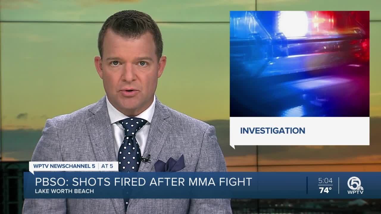 Shots fired after MMA fight in Lake Worth Beach