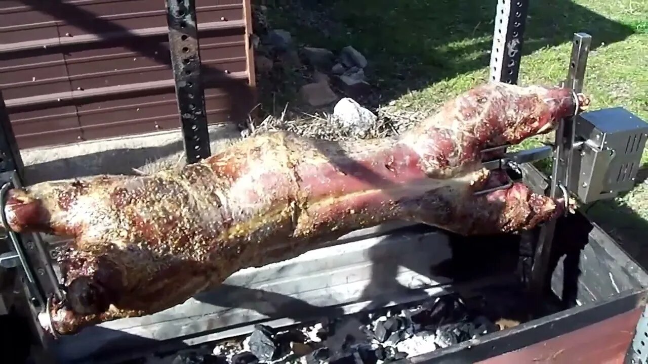 Roasting a Whole Lamb