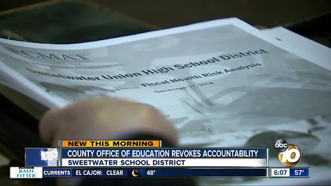 Sweetwater District not allowed to pay bills on its own