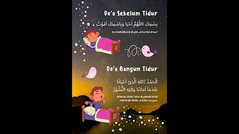 sebar kebaikan doa sebelum tidur dan sudah tidur