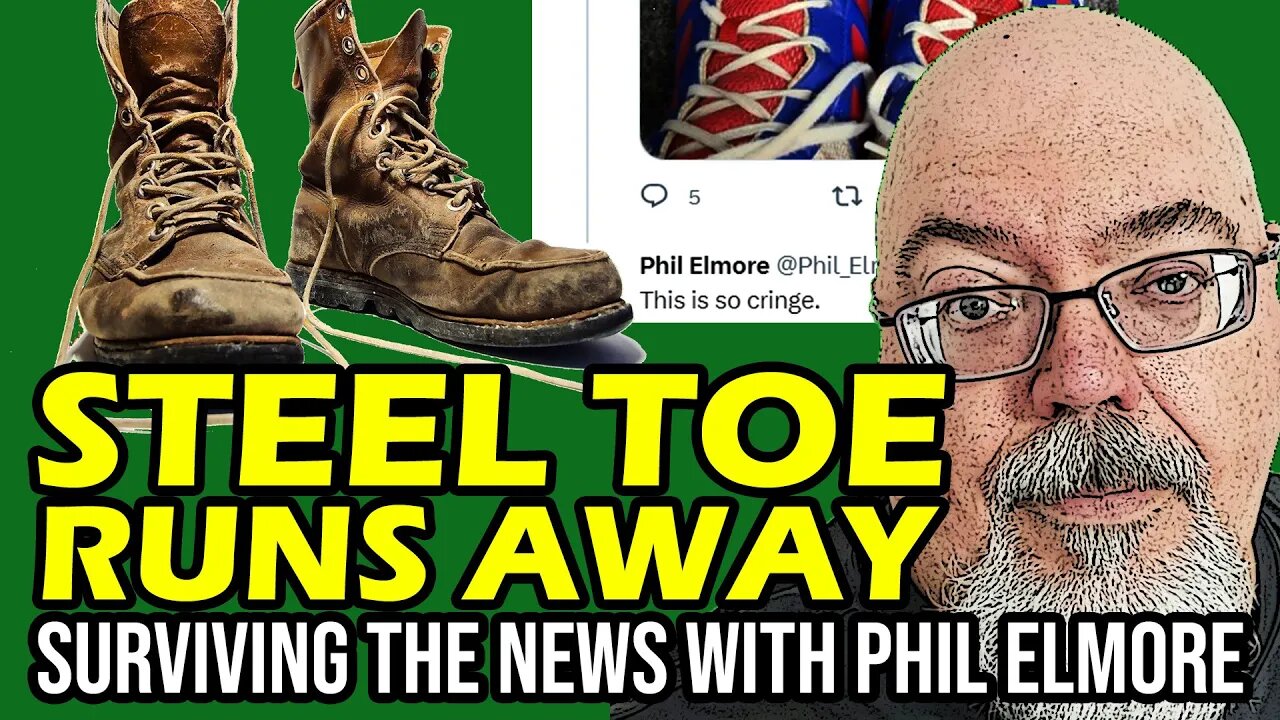 Steel Toe RUNS AWAY - Surviving the News, 25 August 2023