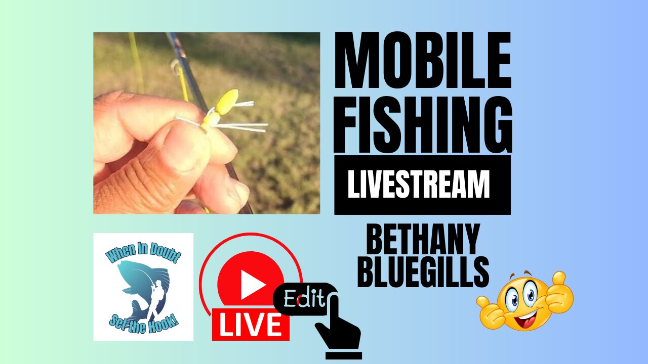 Pond Fly Fishing - Bethany Bluegills! (Edited) #mobile #fishing #livestream