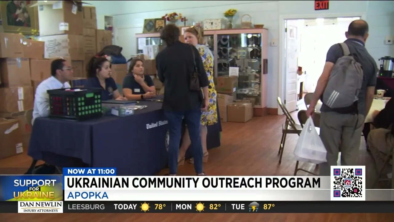 News 6 highlights Senator Rubio’s Constituent Services Team Ukraine Outreach Event in Apopka