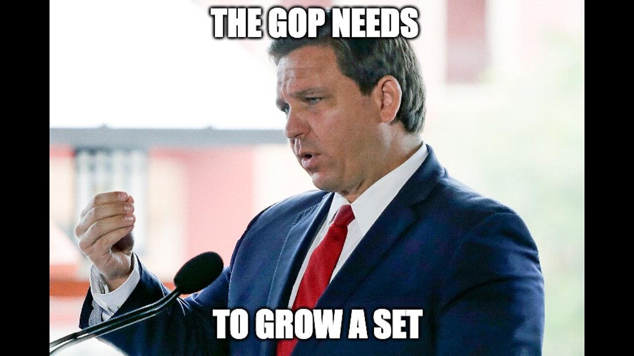 Gov. Ron DeSantis Is Doing What All Republicans And So-called Leaders Should Be Doing