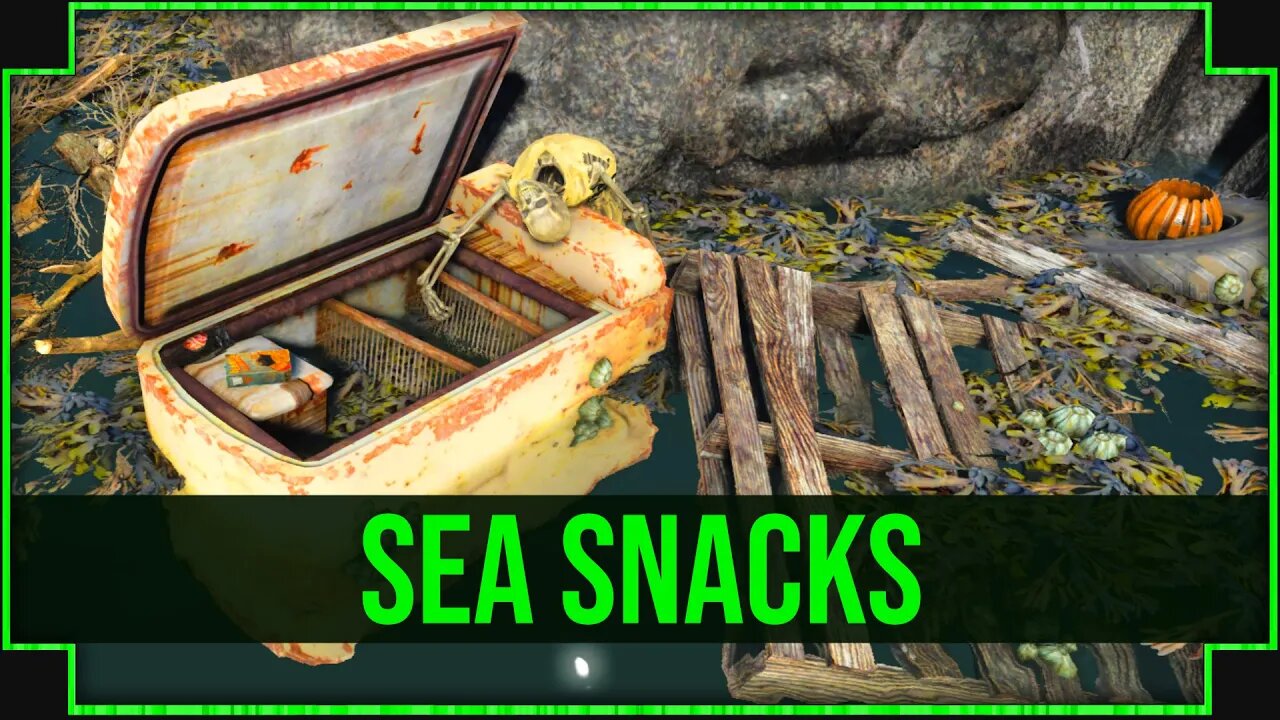 Sea Snacks in Fallout 4 - Got To Have A Secret Stash!