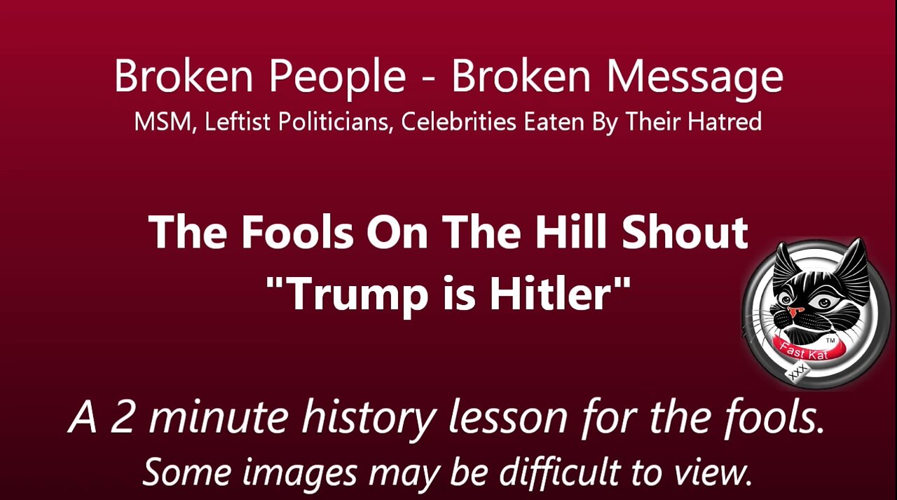 Broken People - Broken Message (A Fool's History Lesson)