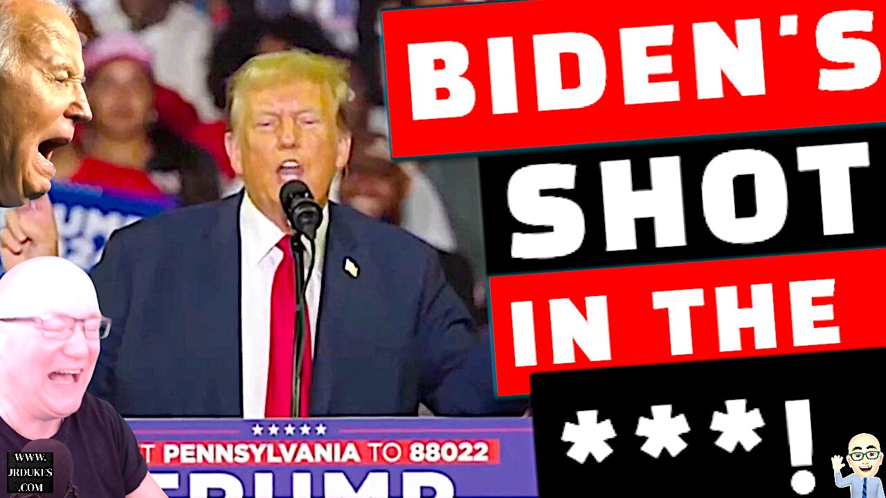 TRUMP: BIDEN GETS A SHOT IN THE ASS!!!! #Trump #Biden #Trump2024 #TrumpNewsToday