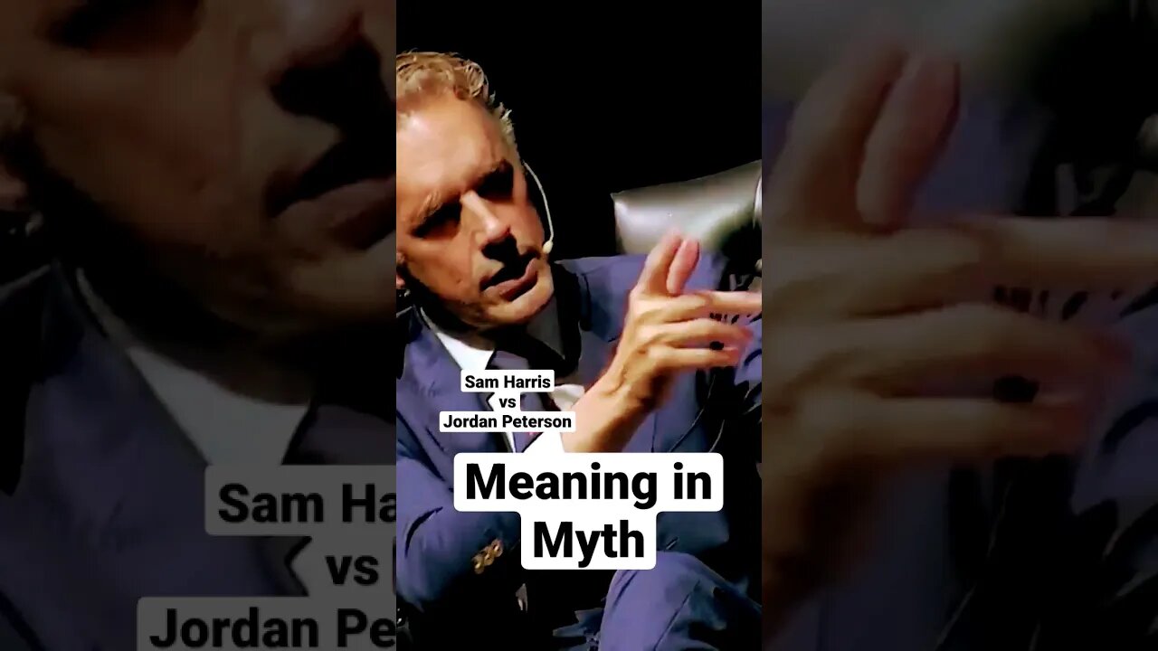 Meaning in Myth? #samharris #jordanpeterson #god #religion #atheism #atheist #pangburn #myth