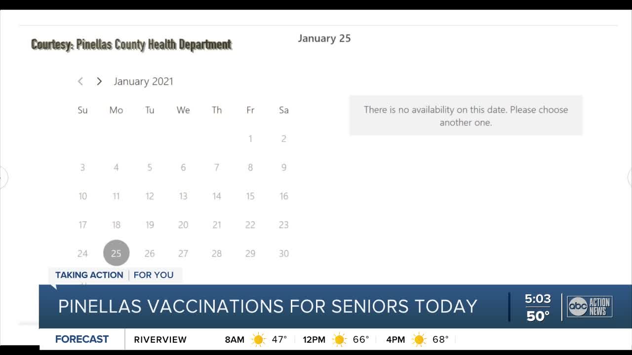 Frustrations mount in Pinellas over COVID-19 vaccine sign-ups