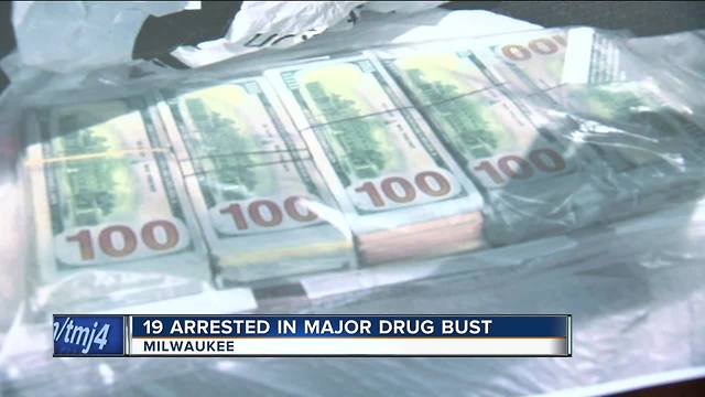 19 arrested in Milwaukee in federal drug bust