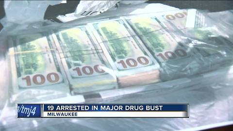 19 arrested in Milwaukee in federal drug bust