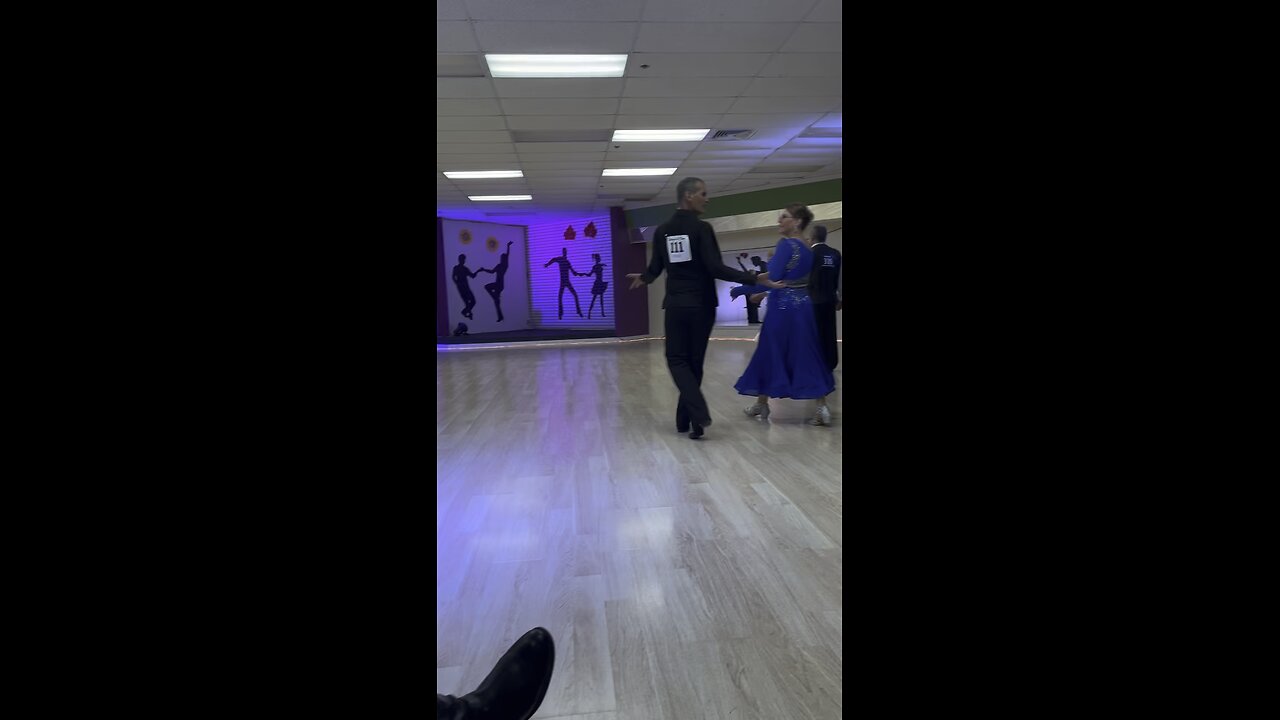 Colors of Fall Deb’s Tango Dress Rehearsal
