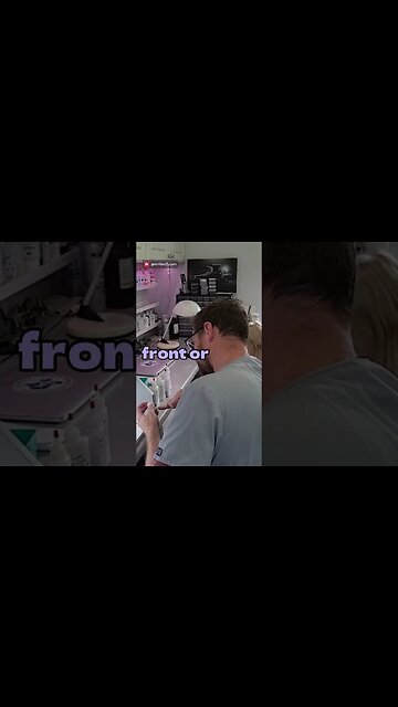 She selects the Perfect Acrylic Color Order! #retainer