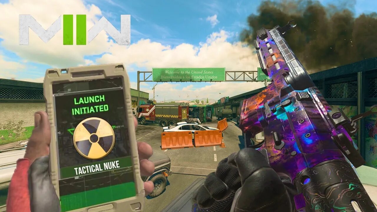 THE *ULTIMATE* FSS HURRICANE LOADOUT IN MW2. (NUKE GAMEPLAY) #COD #mw2