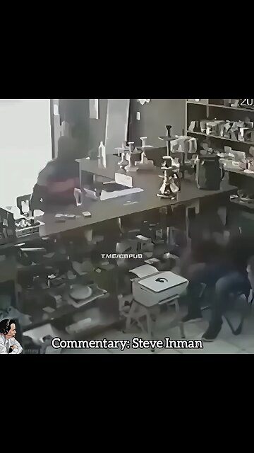 Another robber takes the room temperature challenge.