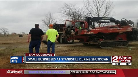 Government shutdown affecting small businesses