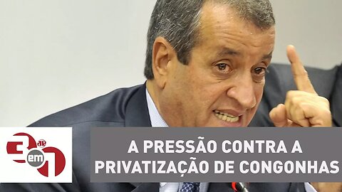 Madureira: "A pressão contra a privatização de Congonhas vem de Valdemar Costa Neto"