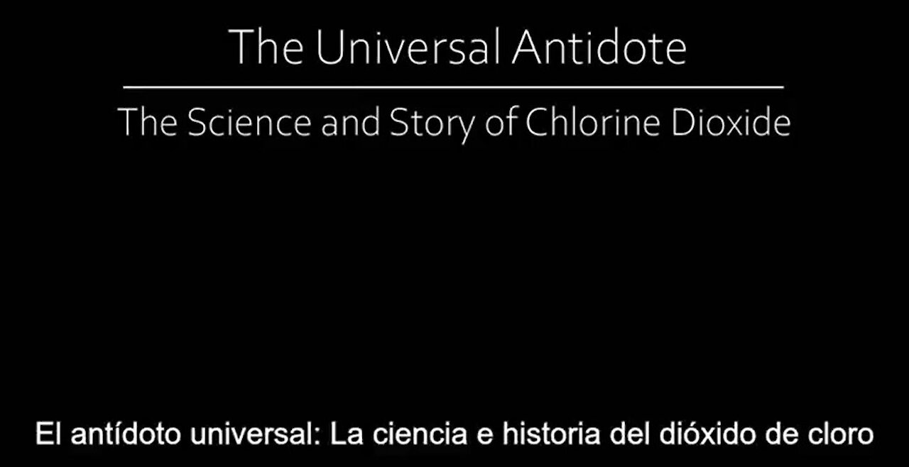 DIÓXIDO de CLORO (MMS y CDS)~El Antídoto Universal contra Infecciones e Inyecciones de Covid
