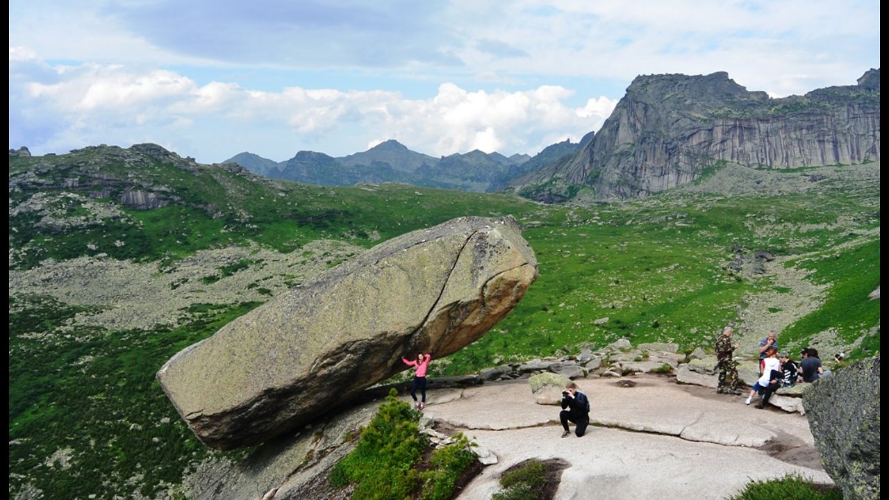 Hanging stone