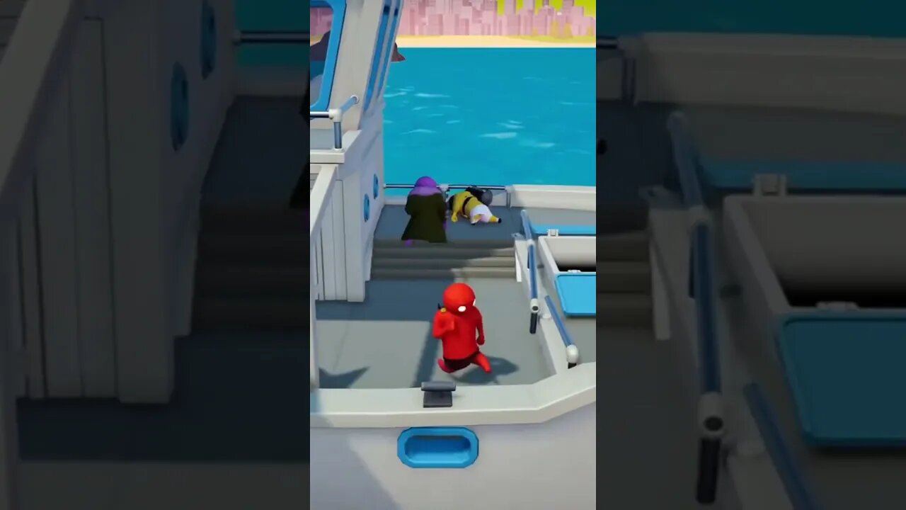 Cause of… WHAT?! #gangbeasts #gangbeastsfunnymoments #gaming #gamingvideos #fails