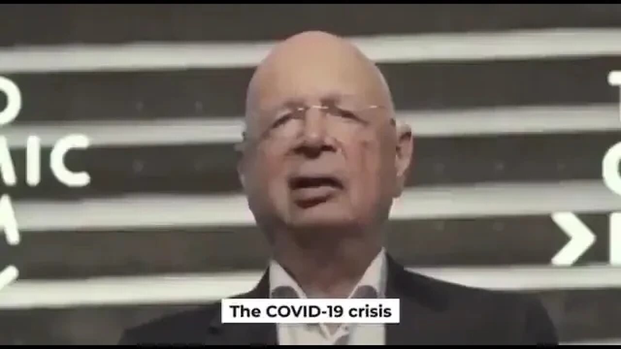Things like this is why people think Klaus Schwab is evil