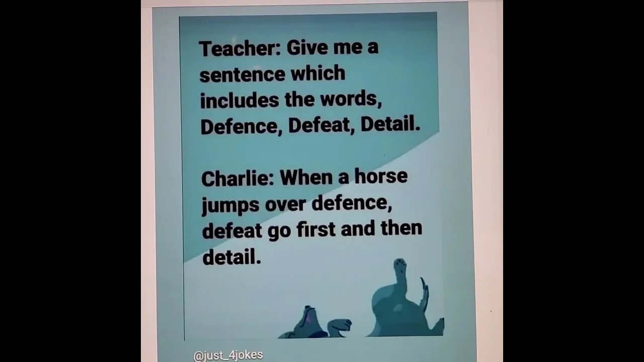 De joke 4 U.