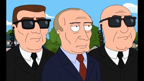 Peter meets Vladimir Putin