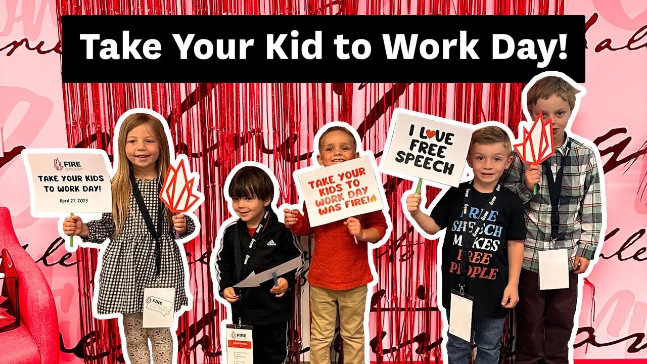 Take Your Kid to Work Day at FIRE!