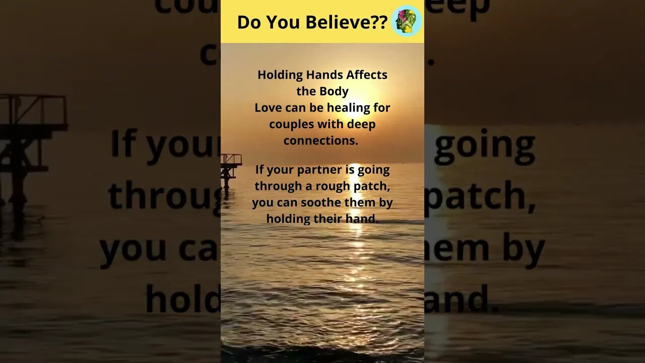 Holding Hands Affects the Body #shorts #shortsyoutube