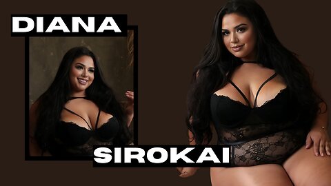 Diana Sirokai: Plus-Size Model Redefining Curvy Fashion and Body Positivity