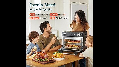 COSORI Toaster Oven Air Fryer Combo, 12-in-1, Smart 32QT Convection Oven