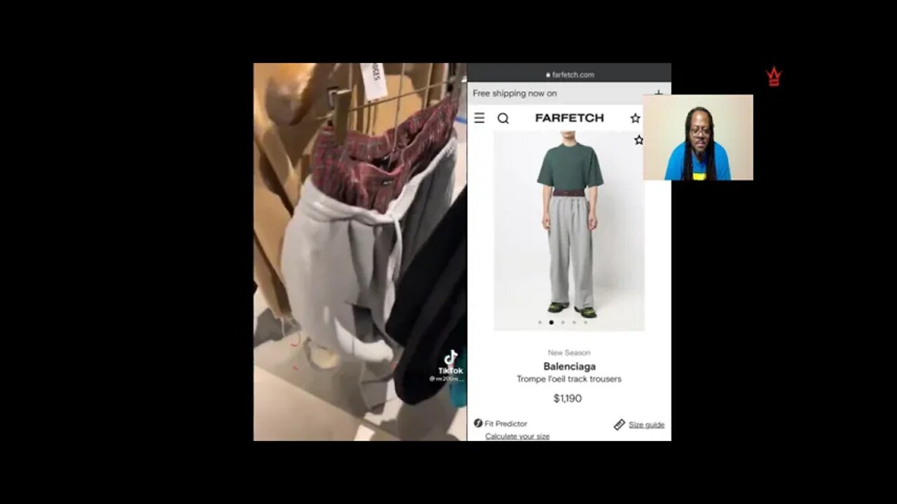 Balenciaga Sagging Pants Is Now "High Fashion"!