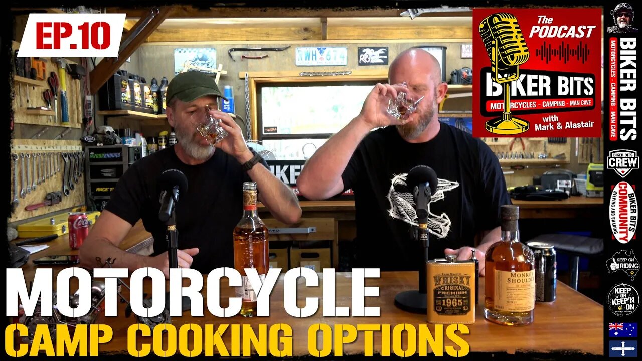 Motorcycle Camping Cooking Options - Podcast Ep.10