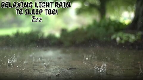 3 HOURS OF GENTLE RAIN | Sleep and Relaxation | To Fall Asleep Too